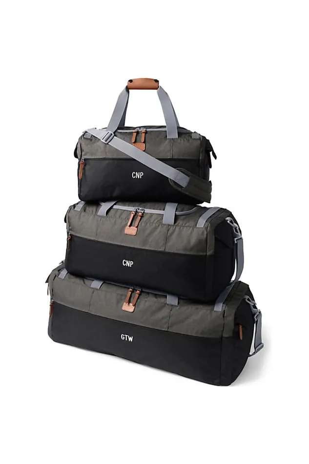 Lands039 End Accessories Men Medium Everyday Travel Duffle Bag Oxidized Gray Heather Lands039 End Accessories Men Medium Everyday Travel Duffle Bag Oxidized Gray Heather