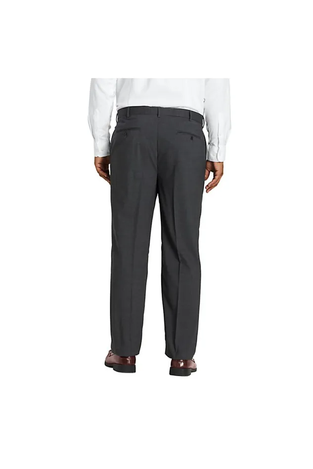 Lands039 End Chinos and Casual Pants Men Big And Tall Traditional Fit Comfortfirst Yearrounder Dress Pants Dark Charcoal Lands039 End Chinos and Casual Pants Men Big And Tall Traditional Fit Comfortfirst Yearrounder Dress Pants Dark Charcoal