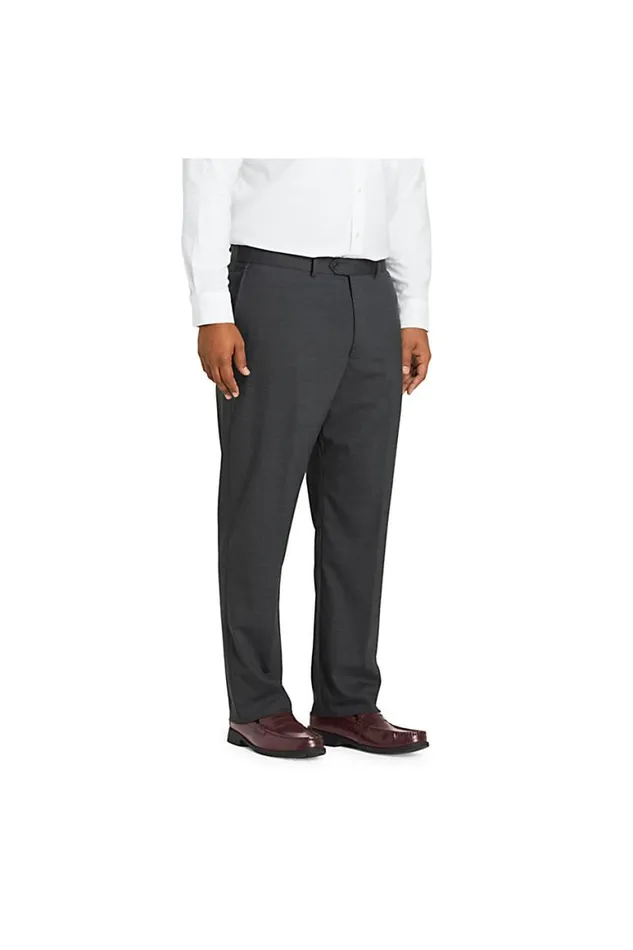 Lands039 End Chinos and Casual Pants Men Big And Tall Traditional Fit Comfortfirst Yearrounder Dress Pants Dark Charcoal Lands039 End Chinos and Casual Pants Men Big And Tall Traditional Fit Comfortfirst Yearrounder Dress Pants Dark Charcoal
