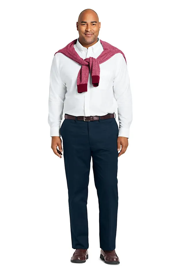 Lands039 End Chinos and Casual Pants Men Big And Tall Traditional Fit No Iron Twill Dress Pants Radiant Navy Lands039 End Chinos and Casual Pants Men Big And Tall Traditional Fit No Iron Twill Dress Pants Radiant Navy