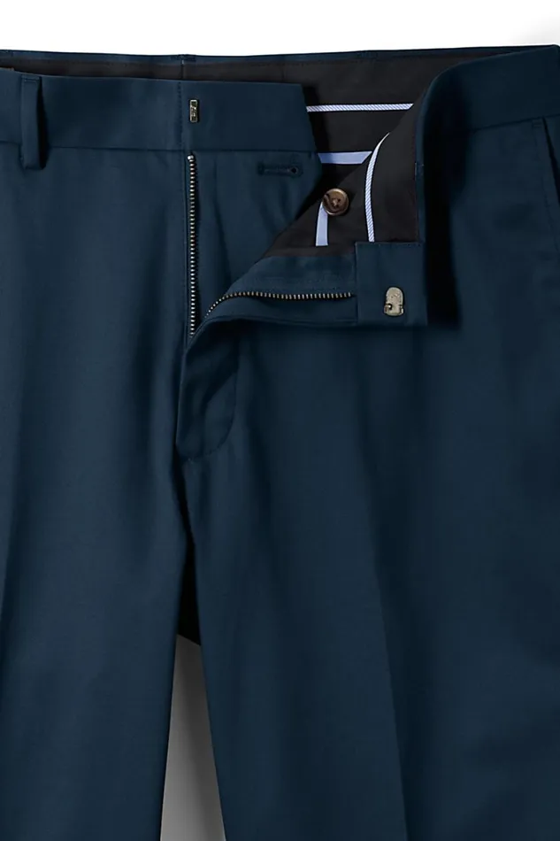 Lands039 End Chinos and Casual Pants Men Big And Tall Traditional Fit No Iron Twill Dress Pants Radiant Navy Lands039 End Chinos and Casual Pants Men Big And Tall Traditional Fit No Iron Twill Dress Pants Radiant Navy