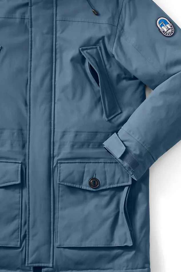 Lands039 End Coats and Jackets Men Expedition Winter Parka Bering Sea Blue Lands039 End Coats and Jackets Men Expedition Winter Parka Bering Sea Blue
