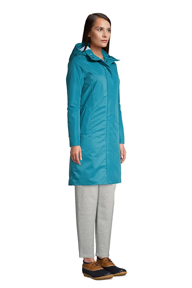 Lands039 End Coats and Jackets Women Insulated Raincoat Sunwashed Teal Blue Lands039 End Coats and Jackets Women Insulated Raincoat Sunwashed Teal Blue