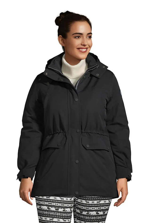 Lands039 End Coats and Jackets Women Plus Size Expedition Down Waterproof Winter Jacket Black Lands039 End Coats and Jackets Women Plus Size Expedition Down Waterproof Winter Jacket Black