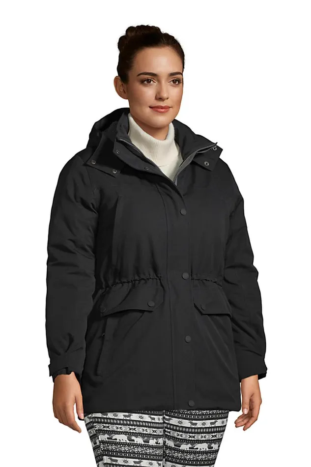 Lands039 End Coats and Jackets Women Plus Size Expedition Down Waterproof Winter Jacket Black Lands039 End Coats and Jackets Women Plus Size Expedition Down Waterproof Winter Jacket Black