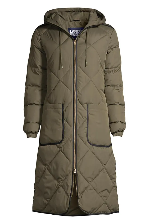 Lands039 End Coats and Jackets Women Plus Size Insulated Quilted Thermoplume Long Coat Forest Moss Lands039 End Coats and Jackets Women Plus Size Insulated Quilted Thermoplume Long Coat Forest Moss