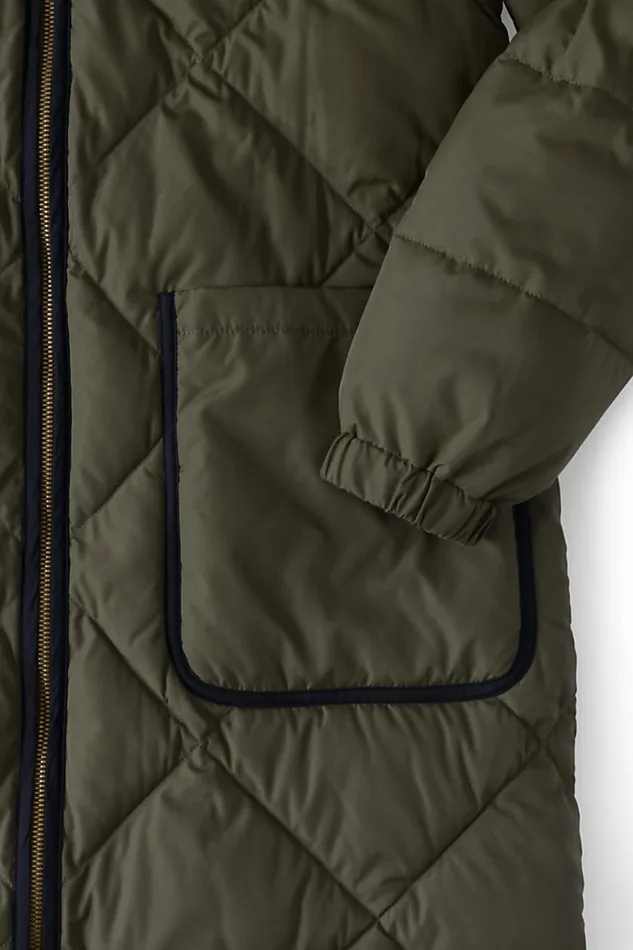 Lands039 End Coats and Jackets Women Plus Size Insulated Quilted Thermoplume Long Coat Forest Moss Lands039 End Coats and Jackets Women Plus Size Insulated Quilted Thermoplume Long Coat Forest Moss