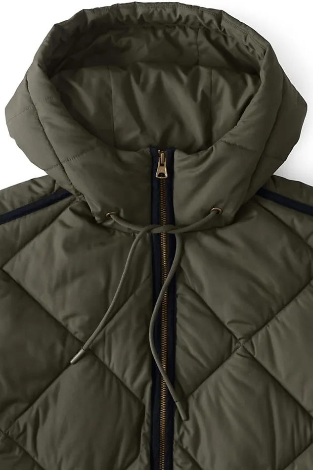 Lands039 End Coats and Jackets Women Plus Size Insulated Quilted Thermoplume Long Coat Forest Moss Lands039 End Coats and Jackets Women Plus Size Insulated Quilted Thermoplume Long Coat Forest Moss