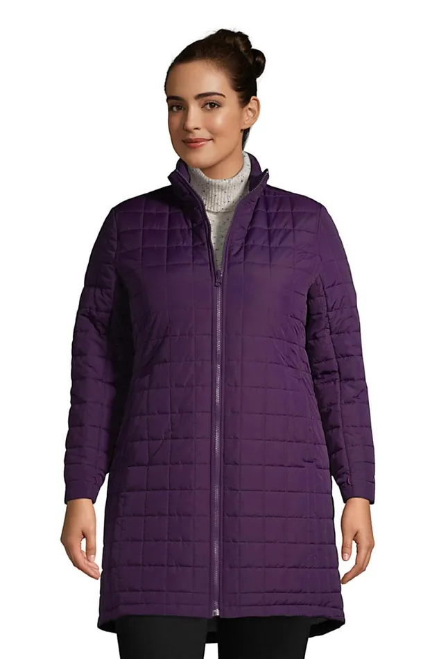 Lands039 End Coats and Jackets Women Plus Size Squall Waterproof 3 In 1 Long Winter Coat With Hood Rubellite Lands039 End Coats and Jackets Women Plus Size Squall Waterproof 3 In 1 Long Winter Coat With Hood Rubellite
