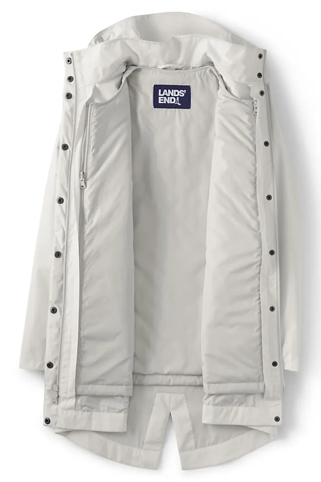 Lands039 End Coats and Jackets Women Plus Size Waterproof Insulated 3 In 1 Rain Parka Light Stone Lands039 End Coats and Jackets Women Plus Size Waterproof Insulated 3 In 1 Rain Parka Light Stone