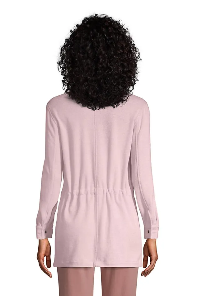 Lands039 End Coats and Jackets Women Sport Knit Jacket Mauve Quartz Twill Lands039 End Coats and Jackets Women Sport Knit Jacket Mauve Quartz Twill