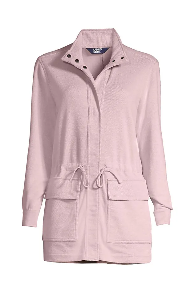 Lands039 End Coats and Jackets Women Sport Knit Jacket Mauve Quartz Twill Lands039 End Coats and Jackets Women Sport Knit Jacket Mauve Quartz Twill