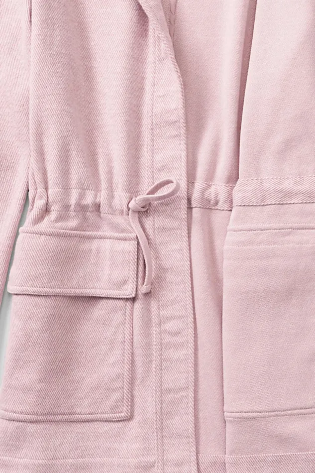 Lands039 End Coats and Jackets Women Sport Knit Jacket Mauve Quartz Twill Lands039 End Coats and Jackets Women Sport Knit Jacket Mauve Quartz Twill
