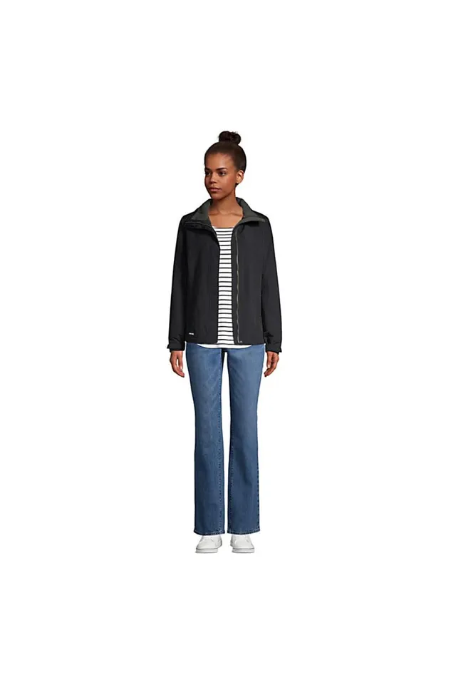 Lands039 End Coats and Jackets Women Sport Squall Jacket Black Lands039 End Coats and Jackets Women Sport Squall Jacket Black