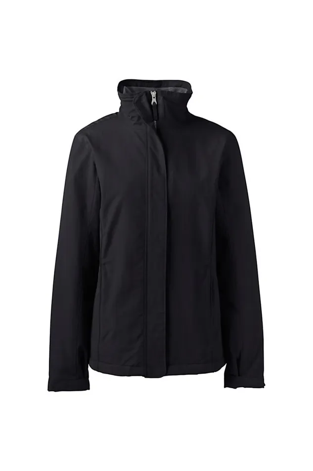 Lands039 End Coats and Jackets Women Sport Squall Jacket Black Lands039 End Coats and Jackets Women Sport Squall Jacket Black