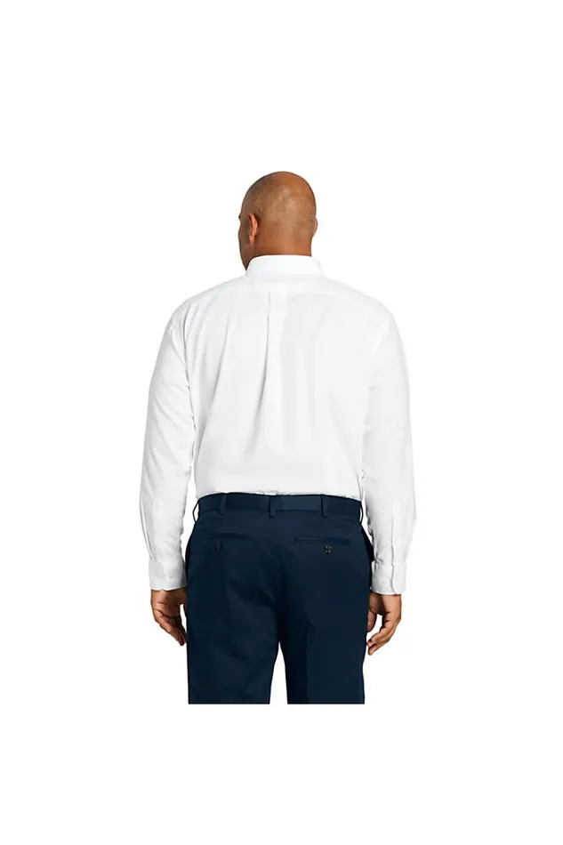 Lands039 End Dress Shirts Men Big And Tall Traditional Fit Solid No Iron Supima Oxford Dress Shirt Blue Lands039 End Dress Shirts Men Big And Tall Traditional Fit Solid No Iron Supima Oxford Dress Shirt Blue