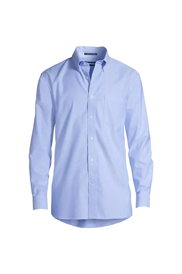 Lands039 End Dress Shirts Men Big And Tall Traditional Fit Solid No Iron Supima Oxford Dress Shirt Blue Lands039 End Dress Shirts Men Big And Tall Traditional Fit Solid No Iron Supima Oxford Dress Shirt Blue