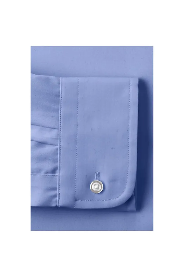 Lands039 End Dress Shirts Men Long Sleeve Buttondown No Iron Pinpoint Shirt French Blue Lands039 End Dress Shirts Men Long Sleeve Buttondown No Iron Pinpoint Shirt French Blue