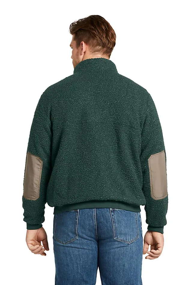 Lands039 End Fleece Men Big And Tall Boucle Fleece Pullover Radiant Navy Lands039 End Fleece Men Big And Tall Boucle Fleece Pullover Radiant Navy