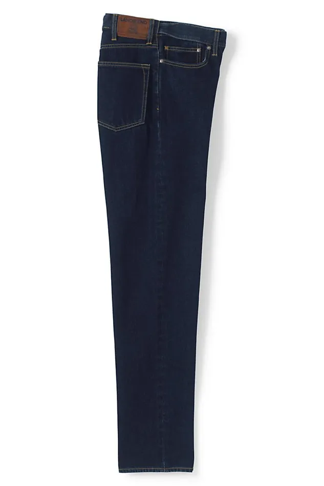 Lands039 End Jeans Men Big And Tall Comfort Waist Jeans Rinse