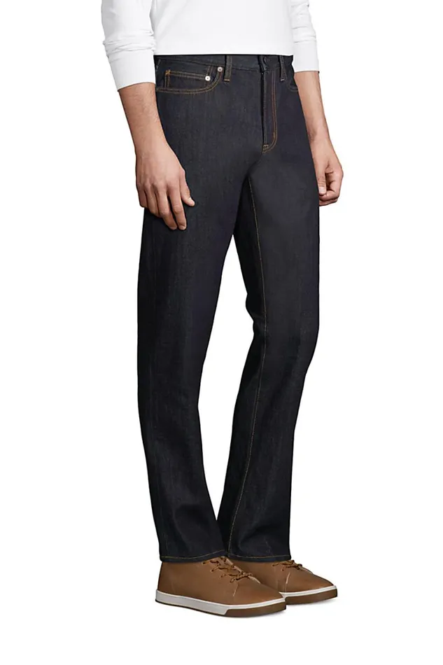 Lands039 End Jeans Men Traditional Fit Jeans Stone Wash Lands039 End Jeans Men Traditional Fit Jeans Stone Wash
