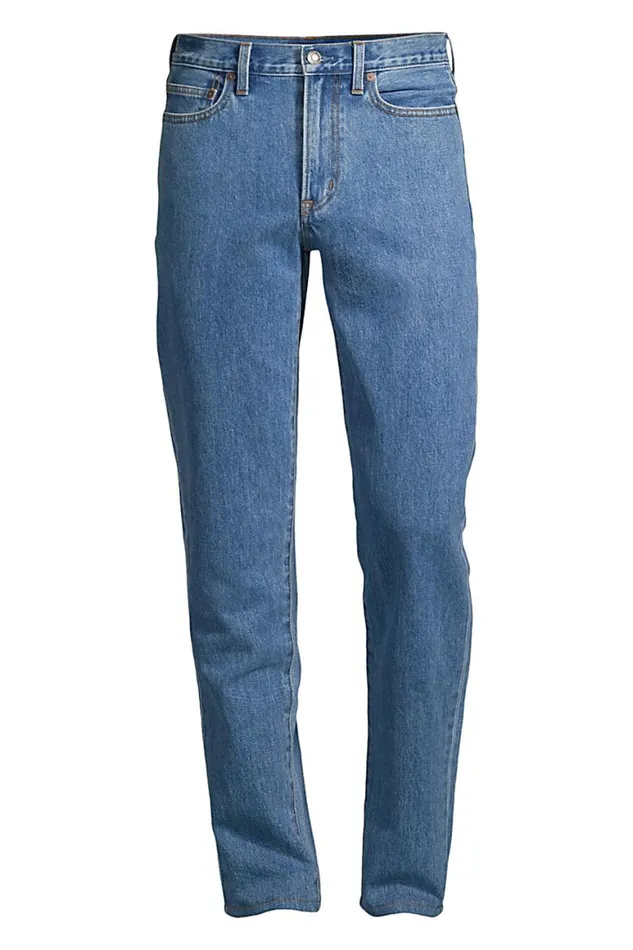 Lands039 End Jeans Men Traditional Fit Jeans Stone Wash Lands039 End Jeans Men Traditional Fit Jeans Stone Wash