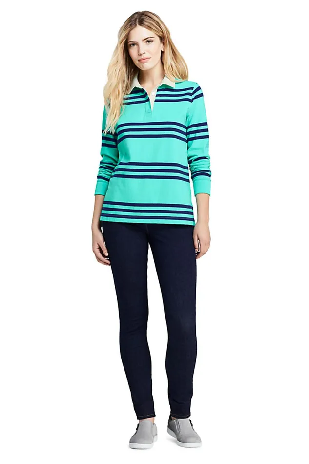 Lands039 End Jeans Women Curvy Mid Rise Skinny Jeans 8211 Blue Deepest Indigo Lands039 End Jeans Women Curvy Mid Rise Skinny Jeans 8211 Blue Deepest Indigo
