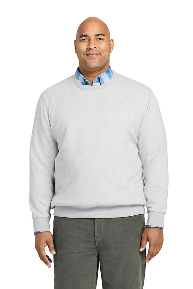 Lands039 End Knit Tops and Tees Men Big And Tall Serious Sweats Crewneck Sweatshirt Papaya Orange Lands039 End Knit Tops and Tees Men Big And Tall Serious Sweats Crewneck Sweatshirt Papaya Orange