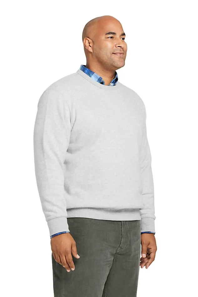 Lands039 End Knit Tops and Tees Men Big And Tall Serious Sweats Crewneck Sweatshirt Papaya Orange Lands039 End Knit Tops and Tees Men Big And Tall Serious Sweats Crewneck Sweatshirt Papaya Orange