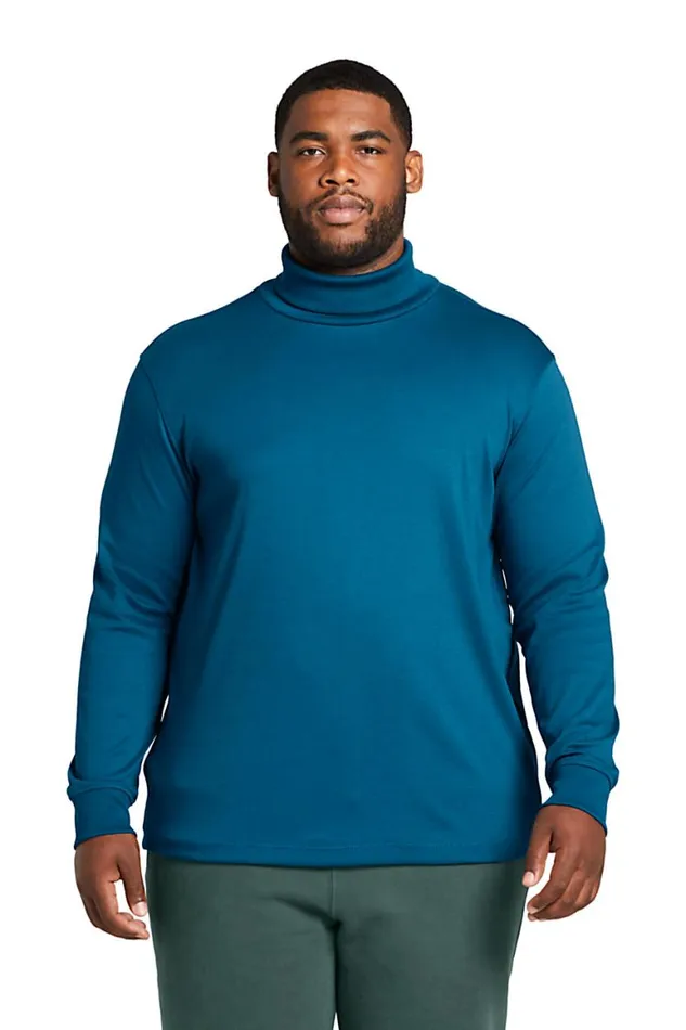 Lands039 End Knit Tops and Tees Men Big And Tall Super Soft Supima Turtleneck Radiant Navy Lands039 End Knit Tops and Tees Men Big And Tall Super Soft Supima Turtleneck Radiant Navy