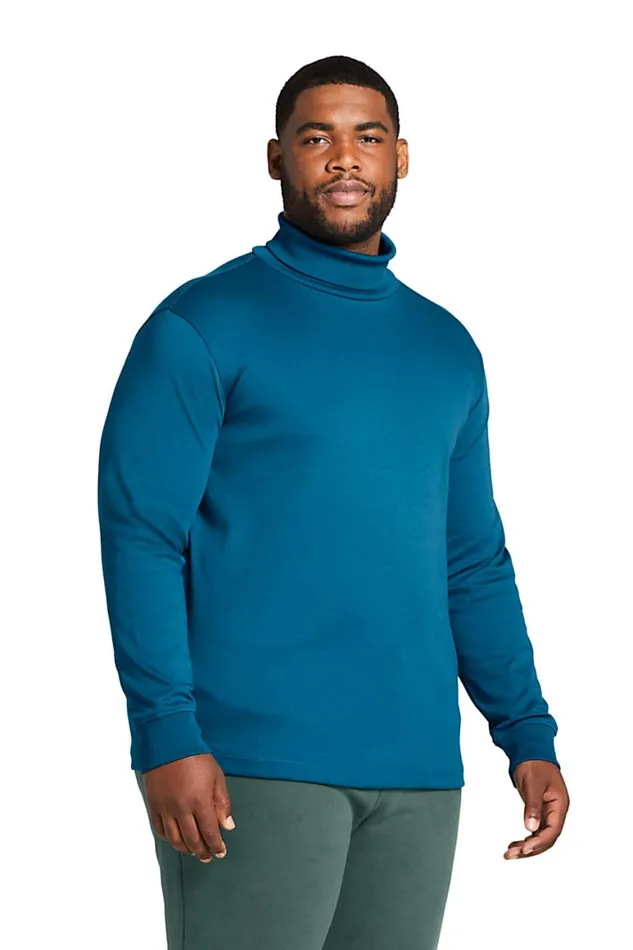 Lands039 End Knit Tops and Tees Men Big And Tall Super Soft Supima Turtleneck Radiant Navy Lands039 End Knit Tops and Tees Men Big And Tall Super Soft Supima Turtleneck Radiant Navy