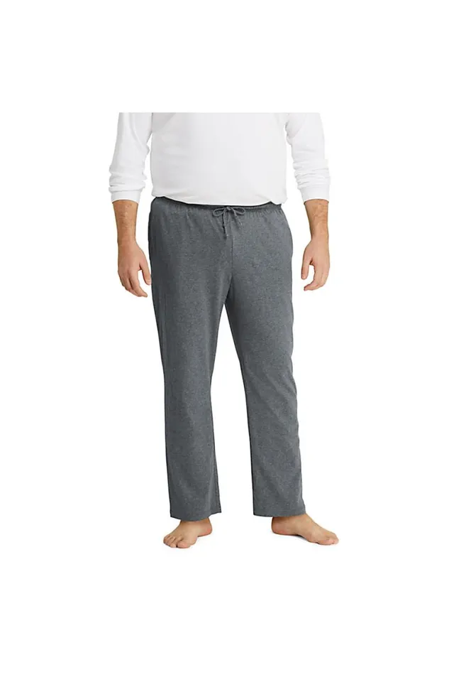 Lands039 End Pajamas and Robes Men Big And Tall Knit Jersey Sleep Pants Radiant Navy Lands039 End Pajamas and Robes Men Big And Tall Knit Jersey Sleep Pants Radiant Navy