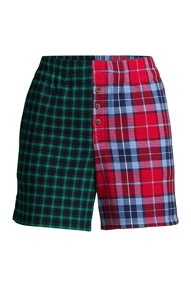 Lands039 End Pajamas and Robes Women Waffle Boxer Sleep Shorts Holiday Print Mix Lands039 End Pajamas and Robes Women Waffle Boxer Sleep Shorts Holiday Print Mix
