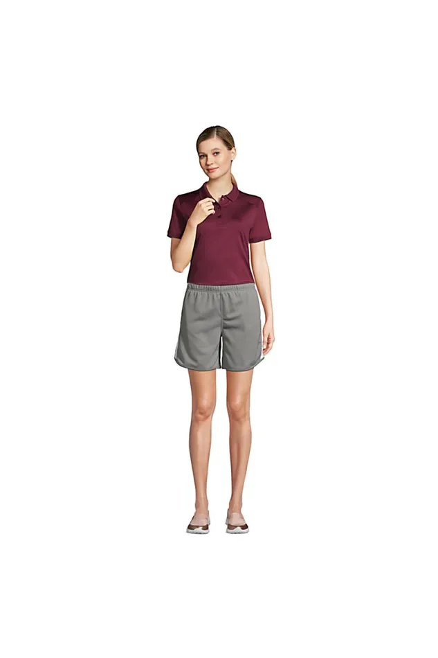 Lands039 End Polo Shirts Women Short Sleeve Rapid Dry Polo Shirt Azure Lands039 End Polo Shirts Women Short Sleeve Rapid Dry Polo Shirt Azure