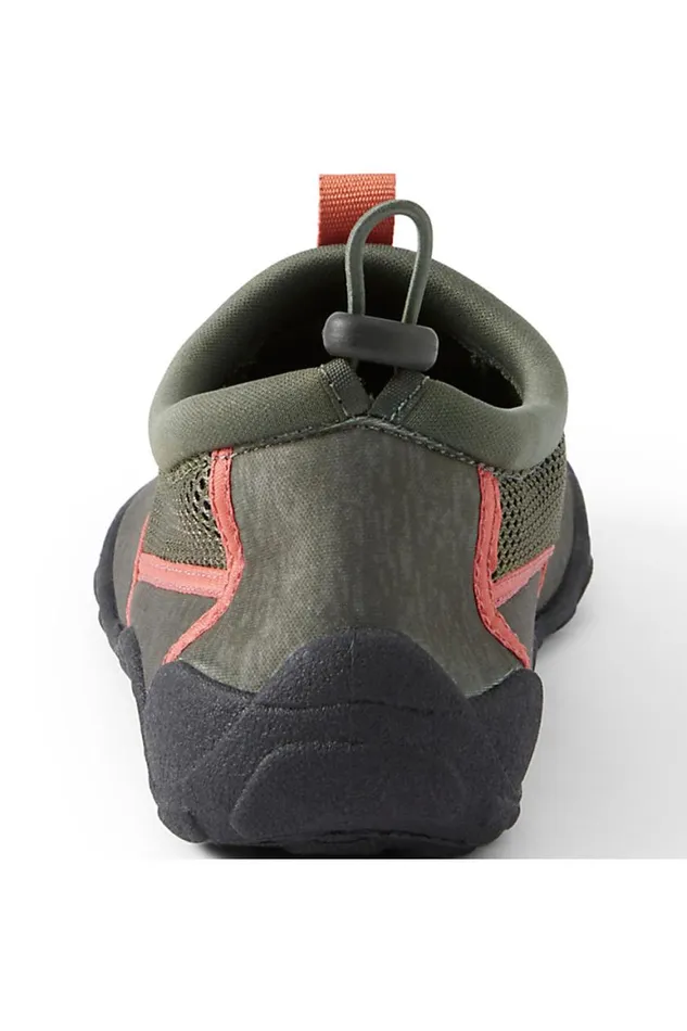 Lands039 End Shoes Men Slip On Water Shoes Forest Moss Space Dye