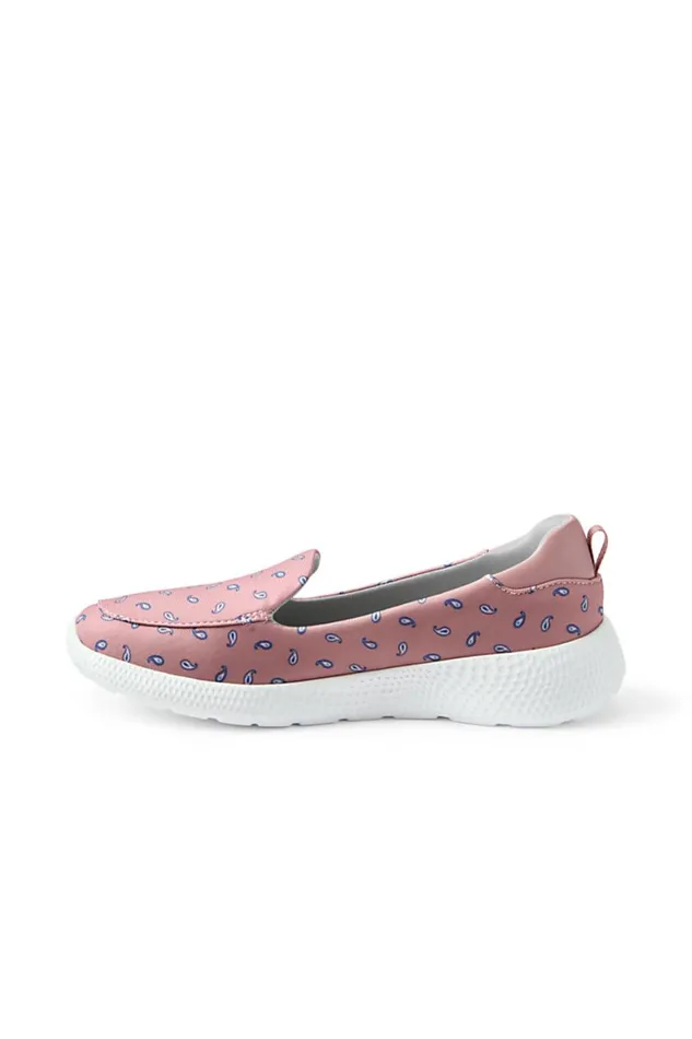 Lands039 End Shoes Women Gatas Comfort Slip On Shoes Mauve Quartz Geo Paisley Lands039 End Shoes Women Gatas Comfort Slip On Shoes Mauve Quartz Geo Paisley