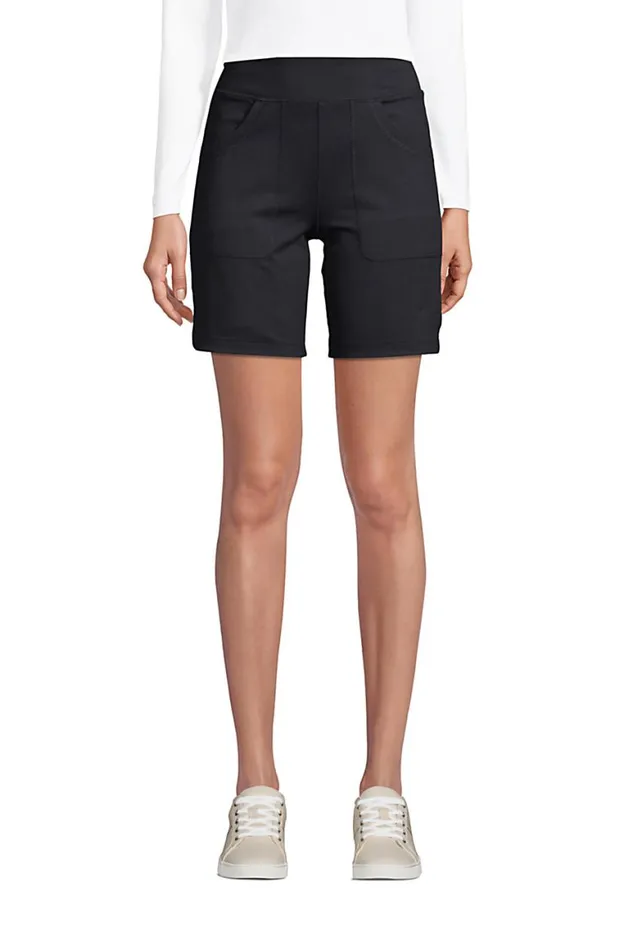 Lands039 End Shorts Women Active Pocket Shorts Black