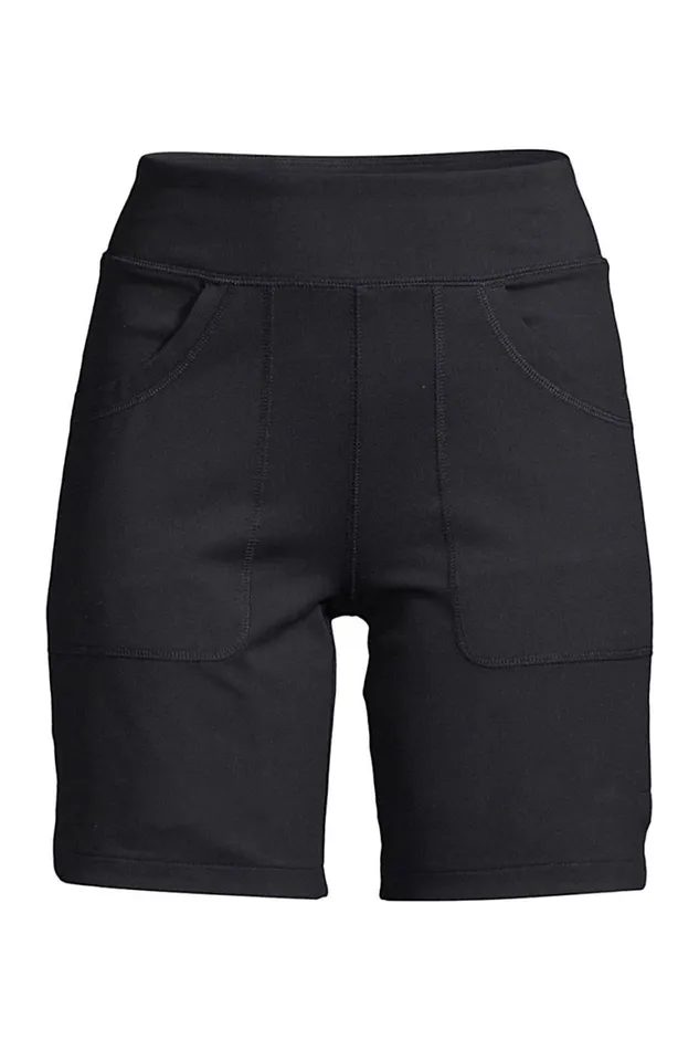 Lands039 End Shorts Women Active Pocket Shorts Black Lands039 End Shorts Women Active Pocket Shorts Black