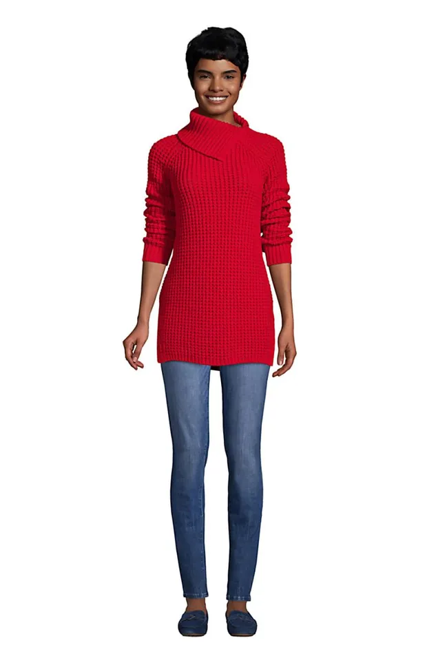 Lands039 End Sweaters Women Cotton Blend Split Neck Tunic Sweater Deep Sea Navy Founders Stripe Lands039 End Sweaters Women Cotton Blend Split Neck Tunic Sweater Deep Sea Navy Founders Stripe