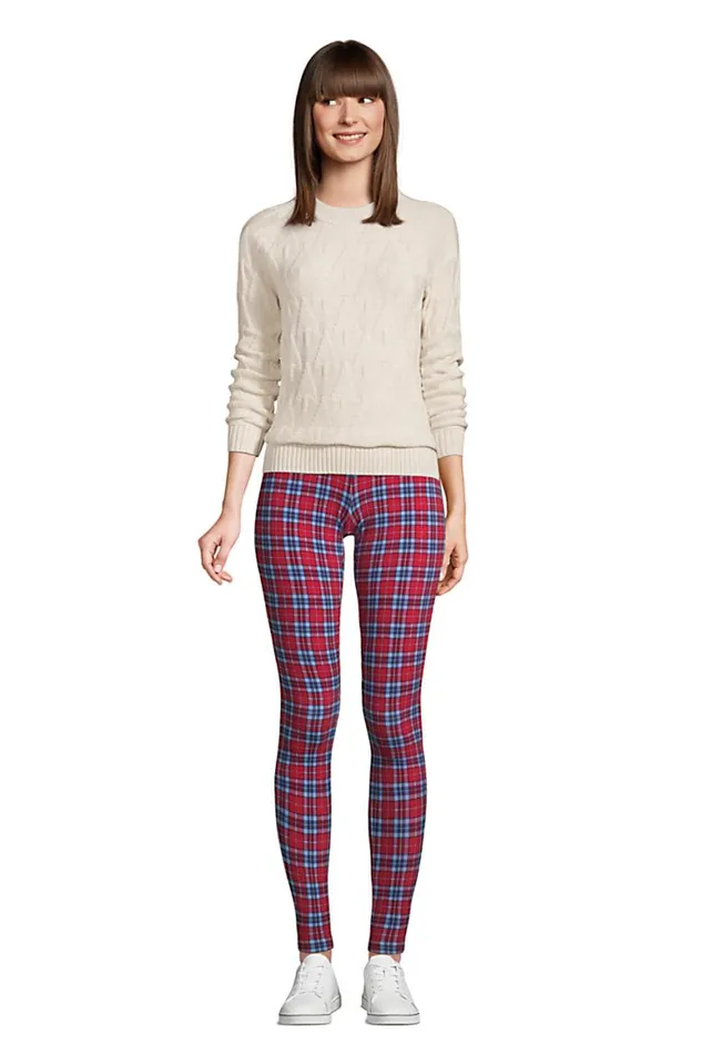 Lands039 End Sweaters Women Cotton Drifter Shaker Doubled Crew Neck Sweater 8211 Pattern Vintage Birch Heather