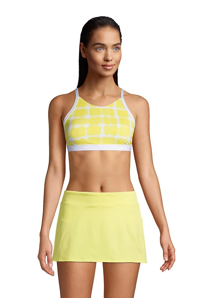 Lands039 End Swimsuits Women Dcup Chlorine Resistant Scoopneck Xback Sports Bra Bikini Top Swimsuit Pineapple Bliss Tie Dye Lands039 End Swimsuits Women Dcup Chlorine Resistant Scoopneck Xback Sports Bra Bikini Top Swimsuit Pineapple Bliss Tie Dye