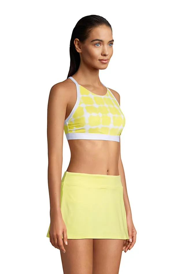 Lands039 End Swimsuits Women Dcup Chlorine Resistant Scoopneck Xback Sports Bra Bikini Top Swimsuit Pineapple Bliss Tie Dye Lands039 End Swimsuits Women Dcup Chlorine Resistant Scoopneck Xback Sports Bra Bikini Top Swimsuit Pineapple Bliss Tie Dye