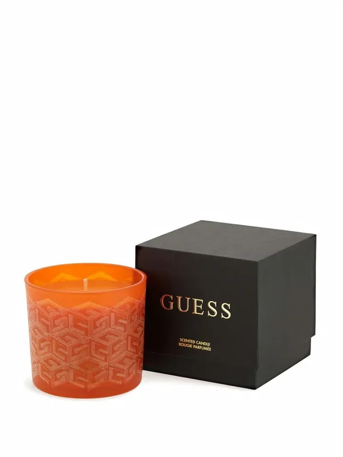 LaserCut G Cube Candle Orange Women Home GUESS LaserCut G Cube Candle Orange Women Home GUESS