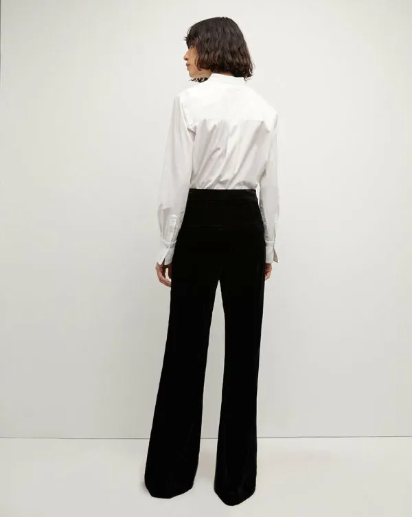 Lebone Velvet Pant Black Women Veronica Beard Pants Lebone Velvet Pant Black Women Veronica Beard Pants