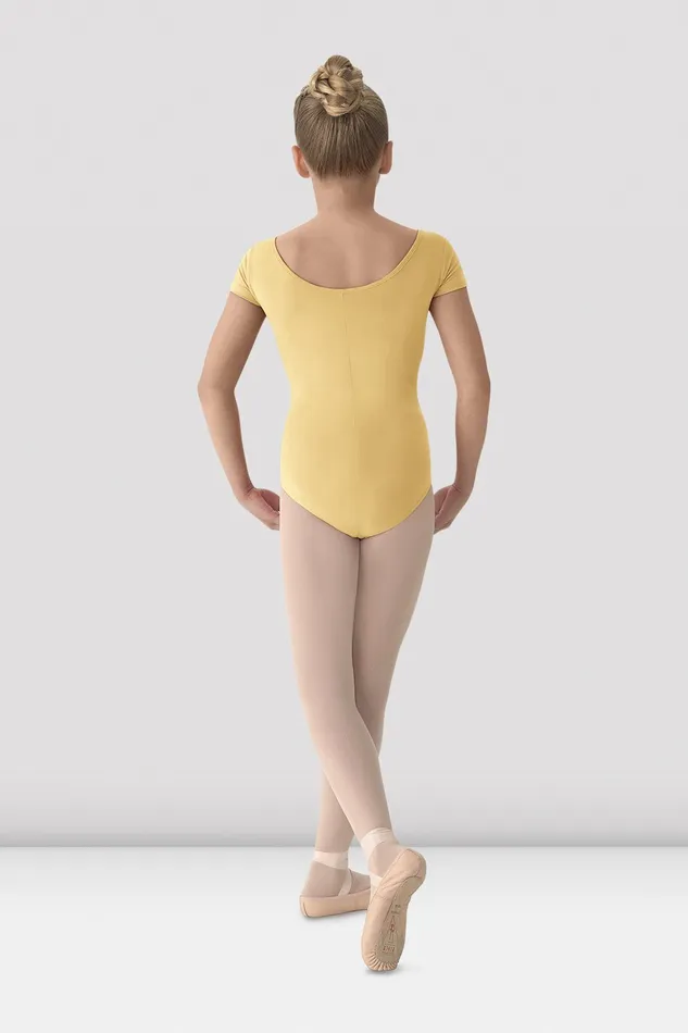 Leotards Bloch Children Girls Mirella Classic Short Sleeve Leotard Buttercup Leotards Bloch Children Girls Mirella Classic Short Sleeve Leotard Buttercup