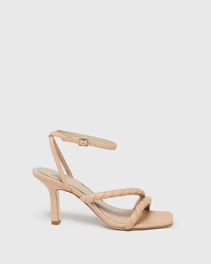 Leslie Sandal 8211 Nude Leather Sandals PAIGE Women