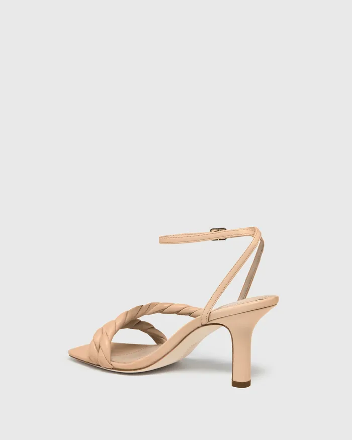 Leslie Sandal 8211 Nude Leather Sandals PAIGE Women Leslie Sandal 8211 Nude Leather Sandals PAIGE Women