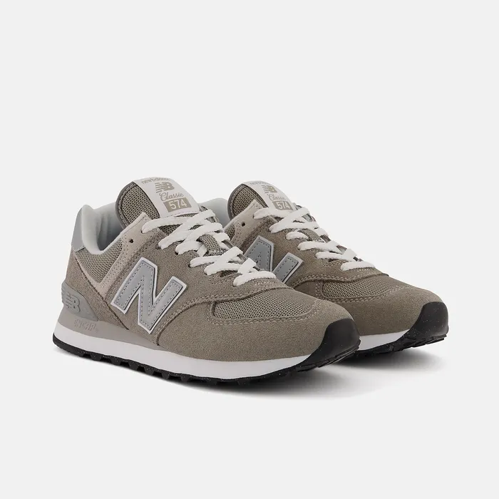 Lifestyle New Balance Women 574 Core Grey with White Lifestyle New Balance Women 574 Core Grey with White