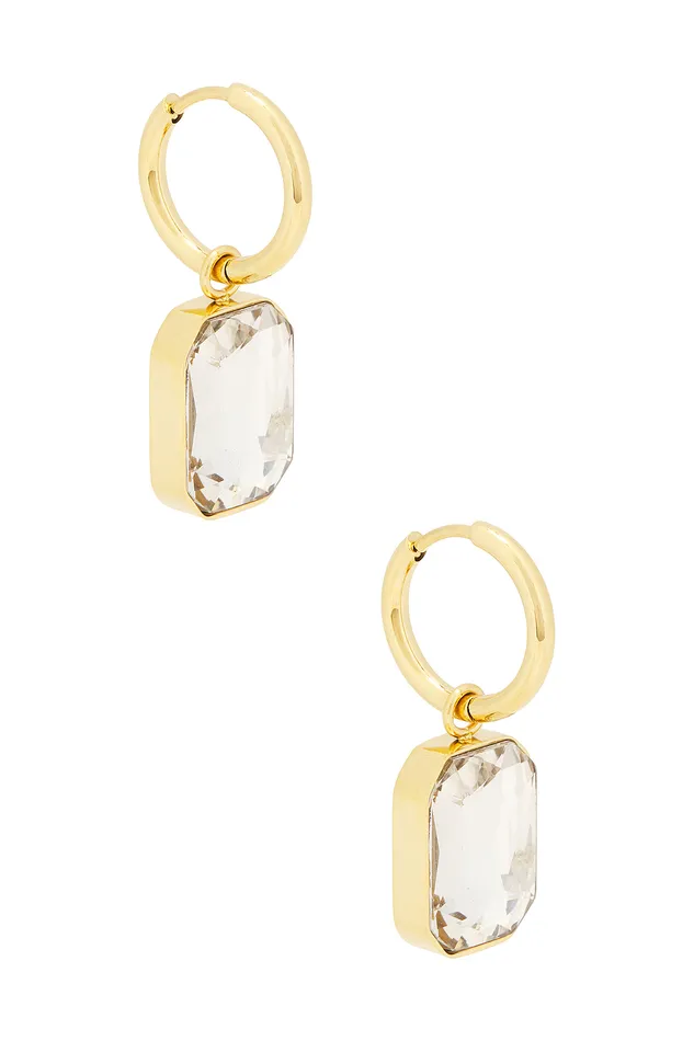 Lincoln Earrings Gold Women Lovers and Friends Jewelry