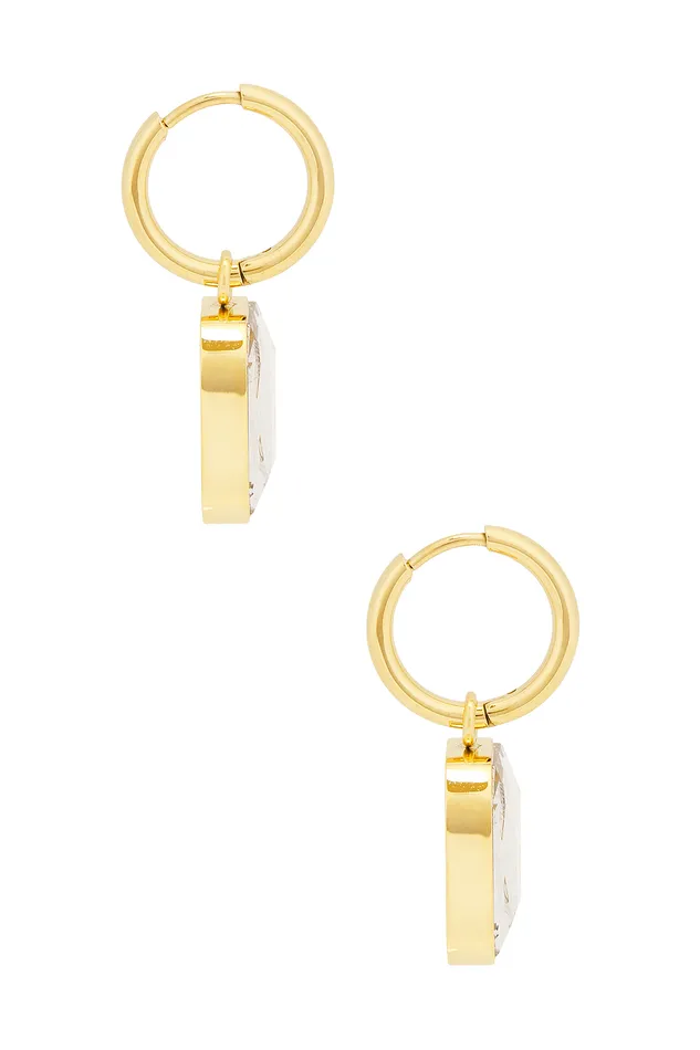 Lincoln Earrings Gold Women Lovers and Friends Jewelry